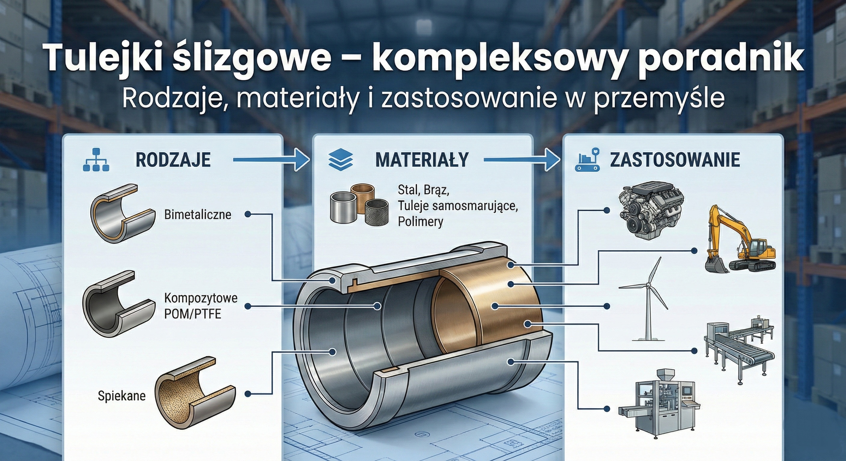 Tulejki ślizgowe – kompleksowy poradnik.
