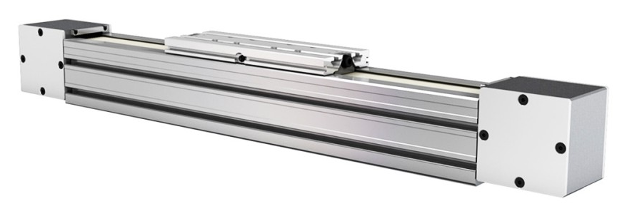 Moduły liniowe ze śrubą kulową (KGT). Precyzja plug-and-play w DAKAM. Moduły Liniowe z Napędem Śrubowym (KGT) w DAKAM Obraz jest ucieleśnieniem gotowej do użycia precyzji (plug-and-play). Prezentuje kompletny moduł liniowy napędzany śrubą toczną (KGT), ukazując go jako idealną alternatywę dla samodzielnego konstruowania osi. Kompozycja łączy surowość anodowanego aluminium z mechaniczną elegancją napędu śrubowego, osadzając całość w kontekście autoryzowanego polskiego dystrybutora DAKAM. Dominują barwy: srebro aluminium, lśniąca stal i czerń elementów montażowych. Kompletna oś precyzji: W centrum uwagi, na czystym stole montażowym, znajduje się moduł liniowy (np. INA MKUVE, Bosch Rexroth CKK lub HIWIN KK): • Sztywny Profil Aluminiowy: Podstawą jest solidny, ekstrudowany profil aluminiowy o skomplikowanym przekroju, zapewniający sztywność całej konstrukcji. • Wózek (Karetka): Na profilu osadzony jest ruchomy wózek z przygotowanymi otworami montażowymi. Jego pozycja sugeruje gotowość do przenoszenia ładunku. • Napęd Śrubowy (Serce układu): o Wersja otwarta: Widać lśniącą, precyzyjną śrubę kulową (KGT) biegnącą przez środek modułu. Jej gwint odbija światło, symbolizując wysoką sprawność i precyzję pozycjonowania. o Wersja zamknięta: Widoczna jest stalowa taśma uszczelniająca lub mieszek, chroniący wnętrze przed wiórami, co sugeruje zastosowanie w trudnych warunkach. • Blok Łożyskujący i Kołnierz Silnika: Na końcu modułu widać masywny blok łożyskujący śrubę oraz kołnierz (flanszę) przygotowany do montażu silnika krokowego lub serwo. To podkreśla łatwość integracji. Sprawdzony Polski Dystrybutor DAKAM: Tło buduje wizerunek profesjonalnego dostawcy automatyki: • Montaż i Konfiguracja: W tle może być widoczny inżynier z suwmiarką lub wkrętarką, co sugeruje, że DAKAM oferuje nie tylko "pudełka", ale też doradztwo i kompletację (np. dobór silnika). • Magazyn: Regały z długimi profilami potwierdzają dostępność różnych długości skoku. • Logo Dystrybutora: W dyskretnym, ale widocznym miejscu umieszczone jest logo DAKAM, z dopiskiem "Centrum Techniki Liniowej". Obraz niesie jasny komunikat: "Zamiast budować od zera, wybierz gotowe moduły liniowe z napędem śrubowym (KGT) od DAKAM. To gwarancja wysokiej precyzji pozycjonowania, dużej siły osiowej i sztywności, w formie gotowej do natychmiastowego montażu".