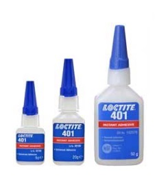 LOCTITE 401 - Uniwersalny klej cyjanoakrylowy | Szybki klej do wielu materiałów LOCTITE 401 to wysokiej jakości, jednoskładnikowy klej cyjanoakrylowy, który został stworzony, aby zapewnić błyskawiczne i trwałe połączenia. Produkt ten jest idealny do łączenia szerokiej gamy materiałów, w tym metali, gumy, plastiku, drewna i ceramiki.