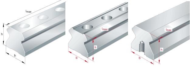Prowadnice liniowe INA TSX Seria: RUE..-D-FE, RUE..-D-OE, RUE..-D-L-FE, RUE..-D-L-OE, RUE..-D-H-FE, RUE..-D-HL-FE, RUE..-D-HL-OE, RUE..-E, RUE..-E-L, RUE..-E-H, RUE..-E-HL, RUE..-E-KT-L, RUE..-E-KT-HL | DAKAM - kompleksowy dostawca
