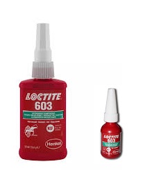 LOCTITE 603 to zaawansowany, anaerobowy klej do mocowania metalowych części wsp&oacute;łosiowych, takich jak łożyska i tuleje. Jego unikalna formuła została stworzona, aby utwardzać się nawet na lekko zaolejonych powierzchniach, co pozwala na oszczędność czasu, ponieważ nie wymaga idealnego odtłuszczania. LOCTITE 603 doskonale wypełnia wszelkie mikroszczeliny między elementami, co zapobiega luzowaniu pod wpływem wibracji i obciążeń dynamicznych.
