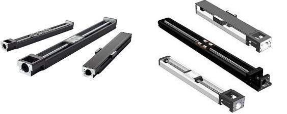 THK – Gotowe moduły liniowe dla Twojej automatyzacji. Zaufaj ekspertom z DAKAM. Obraz jest ucieleśnieniem japońskiej mechatroniki i ultra-precyzyjnego pozycjonowania, które są synonimem marki THK. Kompozycja jest sterylna, high-tech i niezwykle dynamiczna. Dominują w niej barwy precyzyjnie obrobionego metalu – szczotkowanego aluminium, anodowanej czerni oraz lśniącej stali. Całość jest osadzona w kontekście autoryzowanego polskiego dystrybutora DAKAM. W centrum uwagi, na czystej, metalowej lub białej powierzchni, znajduje się starannie zaaranżowany zestaw kompletnych osi liniowych (aktuatorów) THK, który wizualnie demonstruje kompleksowy asortyment: • Różnorodność serii: Prezentowanych jest kilka kluczowych modeli, aby pokazać wszechstronność oferty: o Seria KR/SKR: Ikoniczny, kompaktowy i wysoce sztywny moduł z wbudowaną prowadnicą i śrubą kulową. Jego charakterystyczna, czarna lub srebrna, zamknięta obudowa jest natychmiast rozpoznawalna. o Seria GL: Większy, wysokowydajny aktuator z paskiem zębatym (do dużych prędkości) lub śrubą kulową, z widocznym kołnierzem do montażu silnika. o Seria VLA: Masywniejszy moduł, wizualnie komunikujący ekstremalną sztywność dzięki technologii Caged Roller® (dla najcięższych obciążeń). • Technologia Caged Ball/Roller®: Ujęcie makro lub przekrój (jeśli to grafika koncepcyjna) eksponuje technologię koszyka kulkowego lub wałeczkowego we wnętrzu modułu, co wizualnie komunikuje ultra-płynny, cichy ruch i długotrwałą, bezobsługową pracę. • Marka Premium: Na obudowach lub wózkach widoczne jest wyraźne, laserowo grawerowane logo "THK", co jest gwarancją autentyczności i najwyższej japońskiej jakości. Tło jest subtelnie rozmyte (efekt bokeh), ale jednoznacznie wskazuje na profesjonalną, wielkoskalową dystrybucję na terenie Polski: • Nowoczesny magazyn DAKAM: W tle widać rzędy wysokich regałów magazynowych, wypełnionych uporządkowanymi, oryginalnymi opakowaniami THK. Duża ilość towaru na stanie wizualnie potwierdza status "sprawdzonego dystrybutora". • Logo Dystrybutora: W dyskretnym, ale widocznym miejscu umieszczone jest logo DAKAM, z dopiskiem "Autoryzowany Dystrybutor THK", co buduje jego markę jako zaufanego partnera w dostawach zaawansowanych technologii. Obraz niesie jasny komunikat: "Jako sprawdzony polski dystrybutor DAKAM, posiadamy pełen asortyment kompletnych osi liniowych THK (w tym serie KR, GL, VLA), niezbędnych do budowy precyzyjnych systemów automatyzacji i robotyki, dostępnych natychmiast z naszego magazynu".