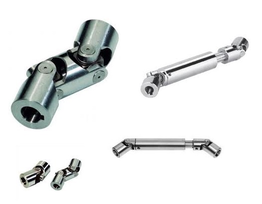 Obraz jest ucieleśnieniem inżynierskiej precyzji i niezawodności w przenoszeniu momentu obrotowego pod kątem. Kompozycja łączy w sobie sterylny, high-tech'owy wizerunek przegubów precyzyjnych i przegubów Cardana z profesjonalizmem i dostępnością, jakie budzi autoryzowany polski dystrybutor DAKAM. Dominują w niej lśniące, metaliczne barwy precyzyjnie obrobionej stali (węglowej lub nierdzewnej). W centrum uwagi, na czystej, metalowej lub białej powierzchni, znajduje się starannie zaaranżowany zestaw przegubów: •	Przegub precyzyjny (np. KTR typ G): Ukazany jest kompaktowy przegub, charakteryzujący się wysoką dokładnością wykonania i minimalnym luzem. Może być to wersja z łożyskowaniem ślizgowym (do niższych prędkości) lub igiełkowym (do wyższych prędkości). Jego wygląd wizualnie komunikuje zastosowanie w precyzyjnych maszynach, robotyce czy aparaturze pomiarowej. •	Przegub Cardana (krzyżakowy): Obok leży klasyczny przegub Cardana. Wyraźnie widoczny jest jego charakterystyczny krzyżak oraz dwa widełki (jarzma) połączone z krzyżakiem za pomocą łożysk (często igiełkowych). Jego solidniejsza konstrukcja wizualnie komunikuje zdolność do przenoszenia większych momentów obrotowych, np. w wałach napędowych maszyn rolniczych, budowlanych czy w przemyśle. •	Różnorodność zakończeń: Prezentowane są przeguby z różnymi typami otworów montażowych, np. walcowym, z rowkiem wpustowym lub kwadratowym, co podkreśla wszechstronność oferty. •	Marka Premium: Na metalowych elementach widoczne są wyraźne, grawerowane logotypy czołowych producentów (np. KTR dla przegubów precyzyjnych), co jest gwarancją autentyczności i jakości. Tło jest subtelnie rozmyte (efekt bokeh), ale jednoznacznie wskazuje na profesjonalną, wielkoskalową dystrybucję na terenie Polski: •	Nowoczesny magazyn DAKAM: W tle widać rzędy wysokich regałów magazynowych, wypełnionych uporządkowanymi, oryginalnymi opakowaniami przegubów i innych komponentów napędowych. Duża ilość towaru na stanie wizualnie potwierdza status "sprawdzonego dystrybutora". •	Logo Dystrybutora: W dyskretnym, ale widocznym miejscu umieszczone jest logo DAKAM, z dopiskiem "Centrum Techniki Napędowej" lub "Autoryzowany Dystrybutor", co buduje jego markę jako zaufanego partnera. Obraz niesie jasny komunikat: "Jako sprawdzony polski dystrybutor DAKAM, posiadamy pełen asortyment przegubów precyzyjnych oraz klasycznych przegubów Cardana (krzyżakowych) od najlepszych producentów, dostępnych natychmiast z naszego magazynu".