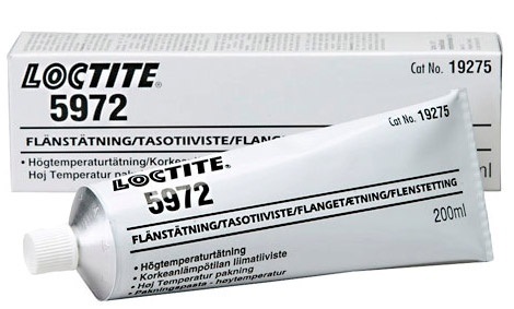 LOCTITE 5972 - Uszczelniacz do złączy kołnierzowych odporny na wysoką temperaturę LOCTITE 5972 to specjalistyczny, jednoskładnikowy uszczelniacz, przeznaczony do uszczelniania sztywnych złączy kołnierzowych, które pracują w warunkach ekstremalnie wysokich temperatur. Produkt ten jest idealny do uszczelniania połączeń w kolektorach wydechowych, turbosprężarkach i innych elementach narażonych na duże obciążenia cieplne. Dzięki swojej unikalnej formule, LOCTITE 5972 tworzy trwałą, elastyczną uszczelkę, która chroni przed wyciekami i korozją nawet w najtrudniejszych warunkach.